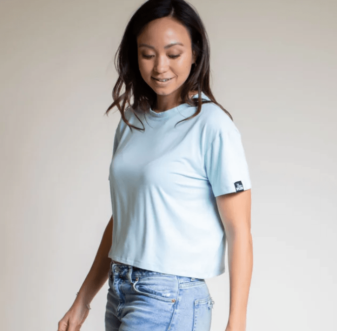 Olive + Splash Bamboo Tee