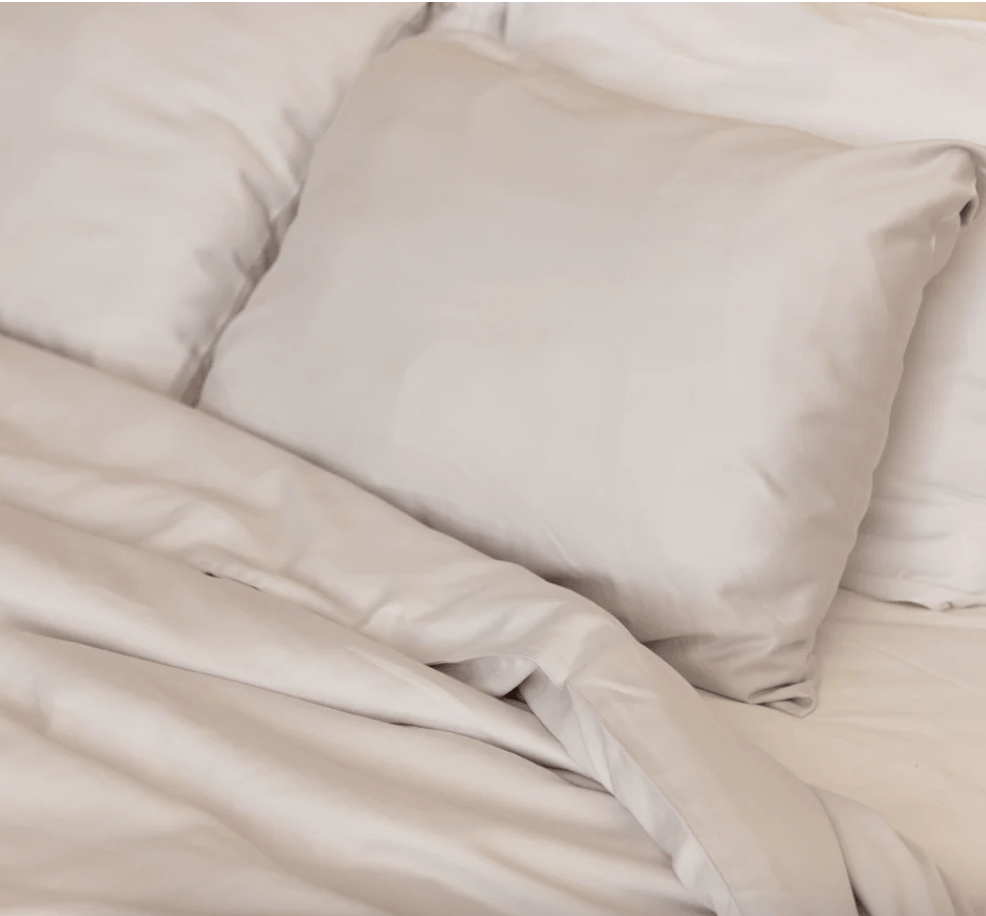 AEPTOM Organic Bamboo Sateen Duvet Cover Set