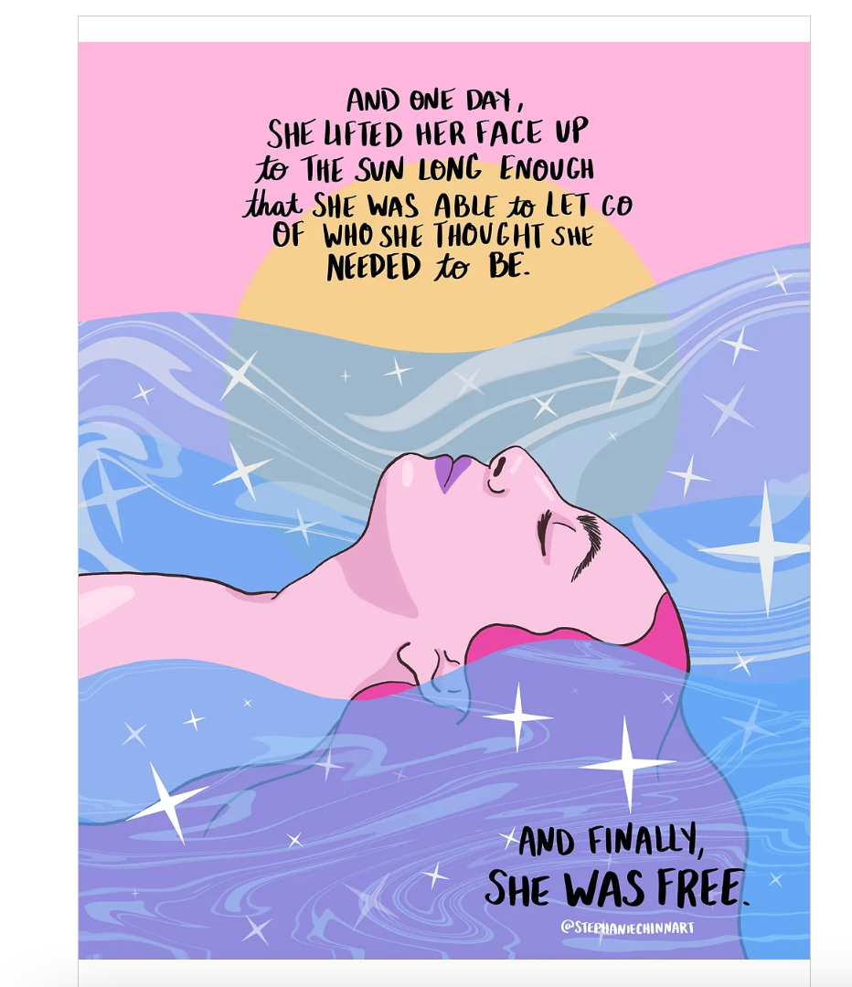 Stephanie Chinn Art - 5x7 Print