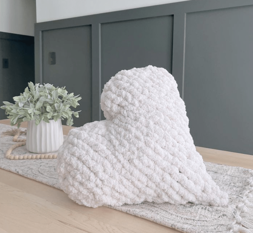 Handmade Heart Pillow