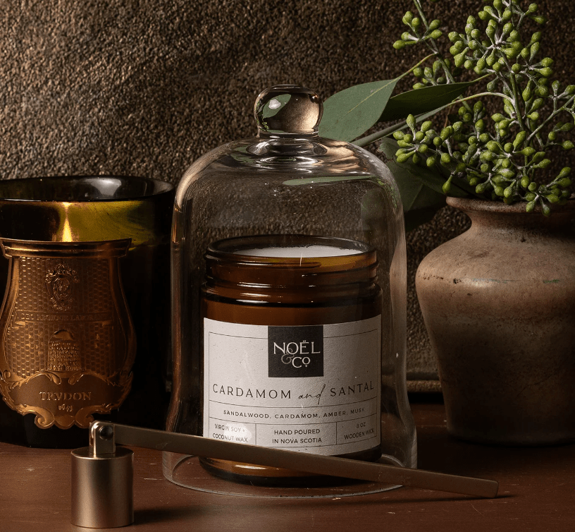 NOËL & CO Cardamom + Santal 8oz Candle