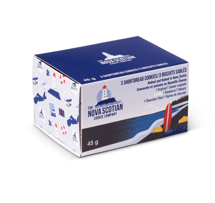 The Nova Scotian Cookie Co - 3 Pack Cookie Box