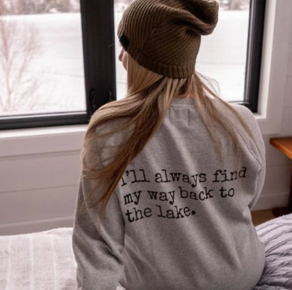 Canoe & Lake HERITAGE Crew Sweater