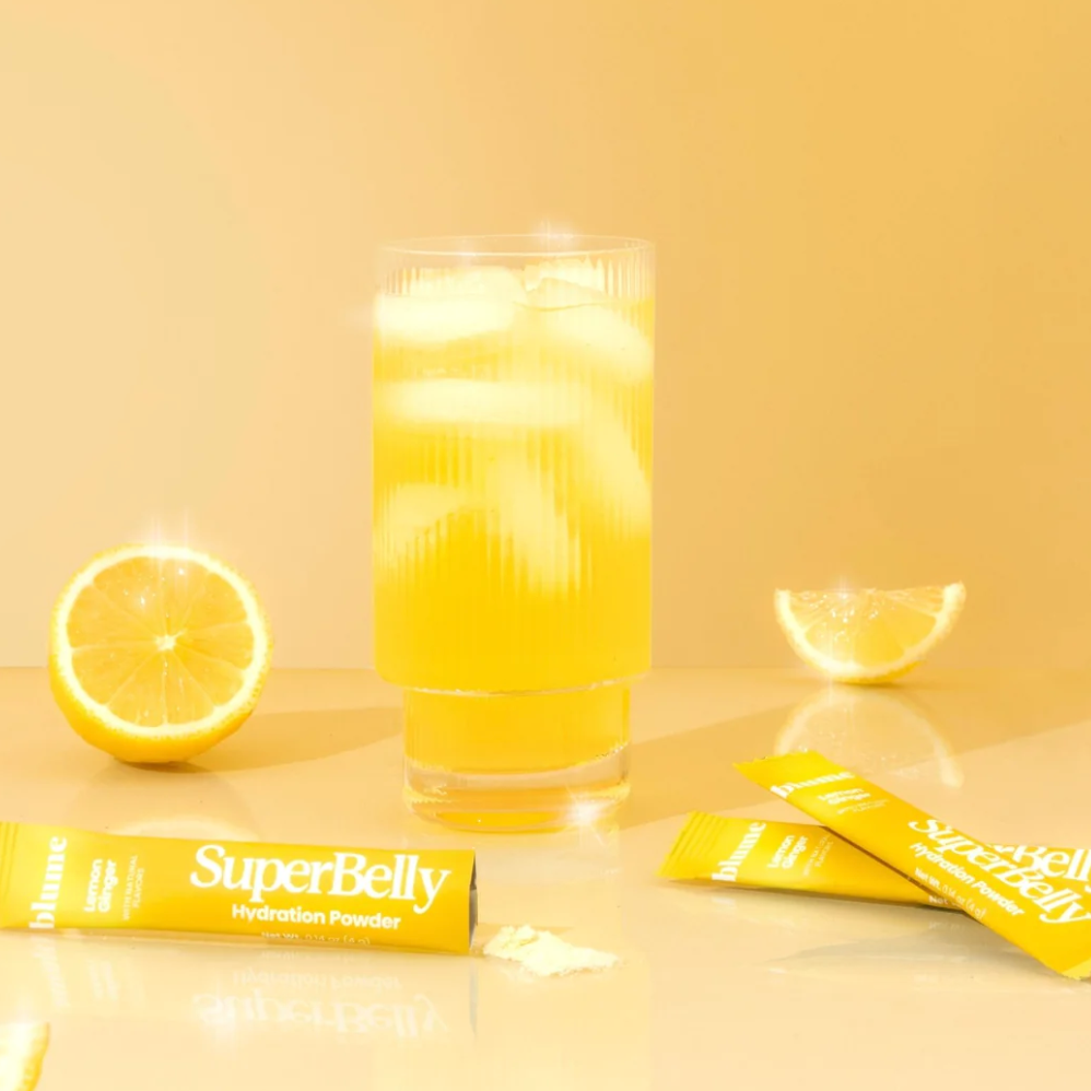 Blume SuperBelly LEMON GINGER Hydration Powder