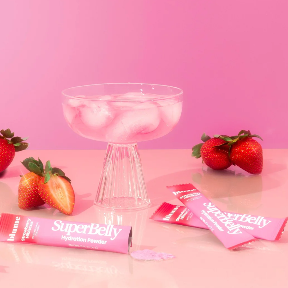 Blume SuperBelly STRAWBERRY HIBISCUS Hydration Powder