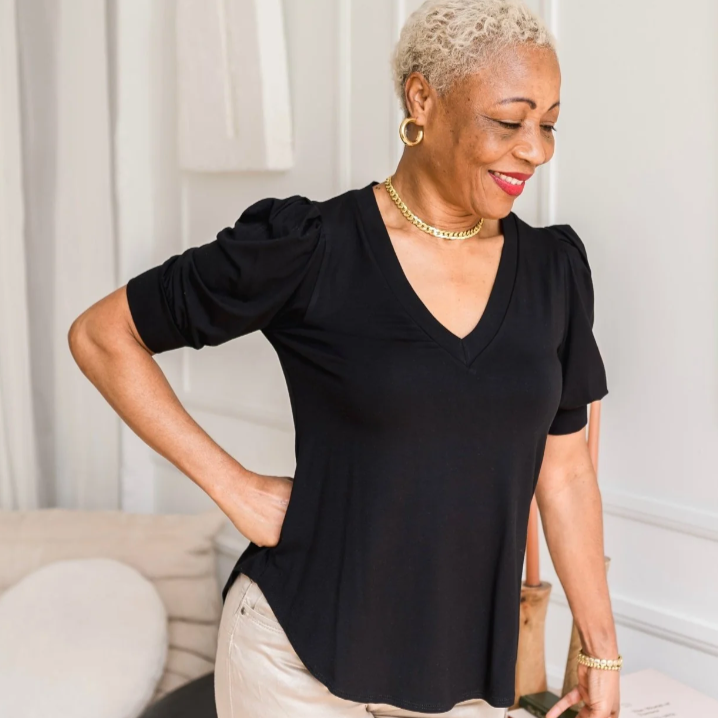 DOTTY Black Darling Tee