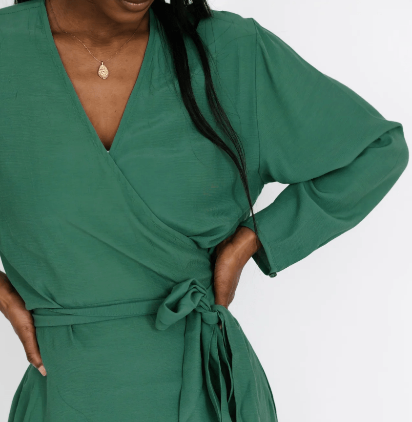 Smash & Tess VIOLET Maxi Dress in Foliage Green