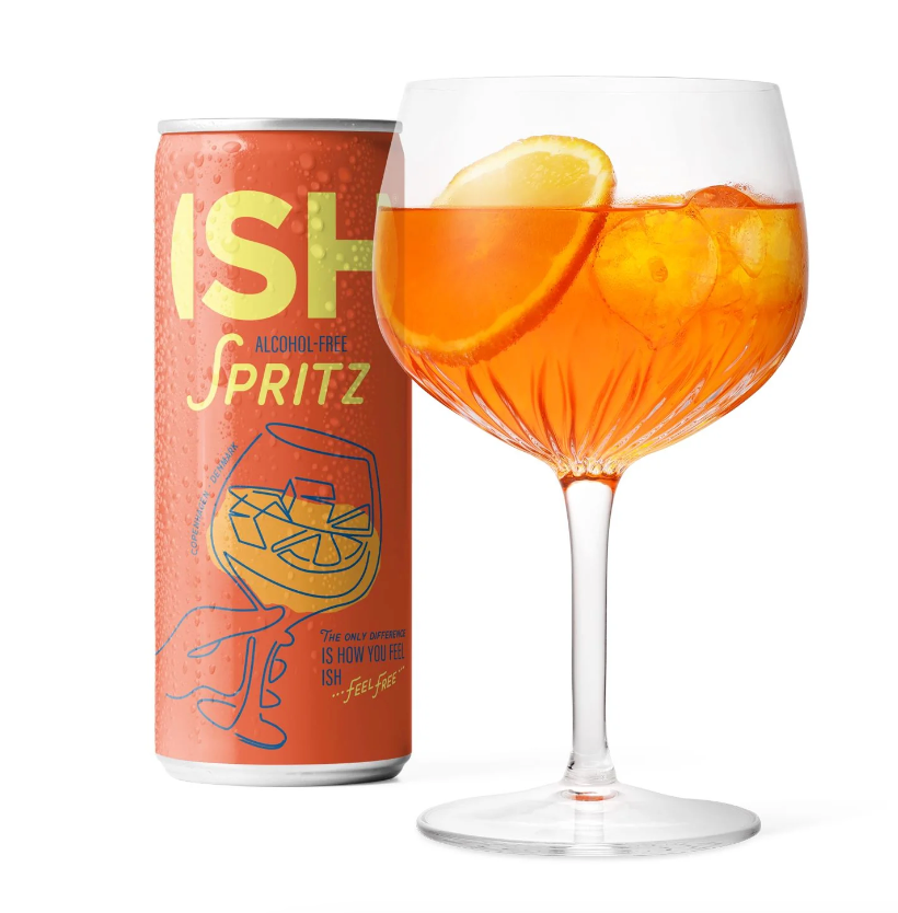 ISH Spritz 4x250ml Cans (Alcohol-Free)