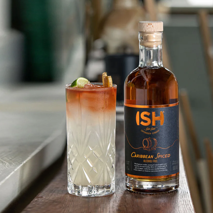 ISH Caribbean Spiced Rum (Alcohol-Free)