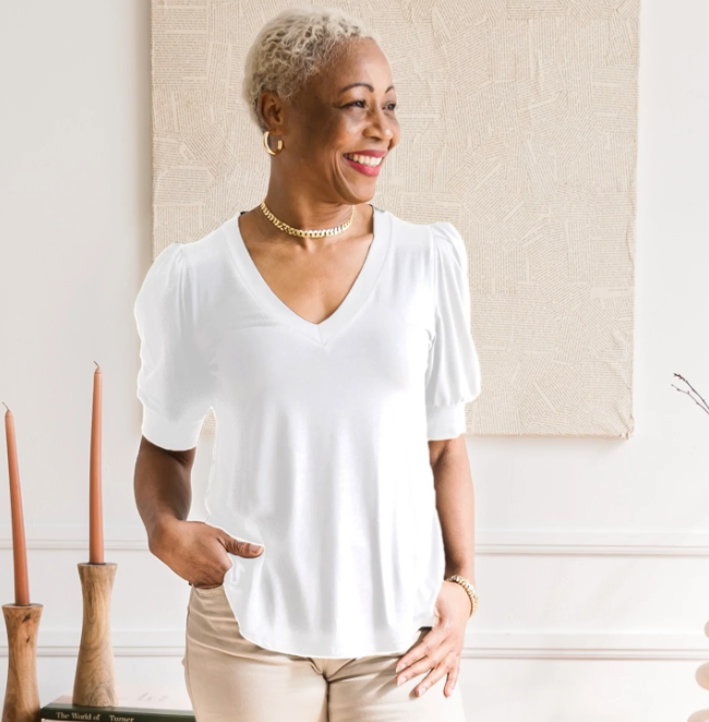 DOTTY White Darling Tee