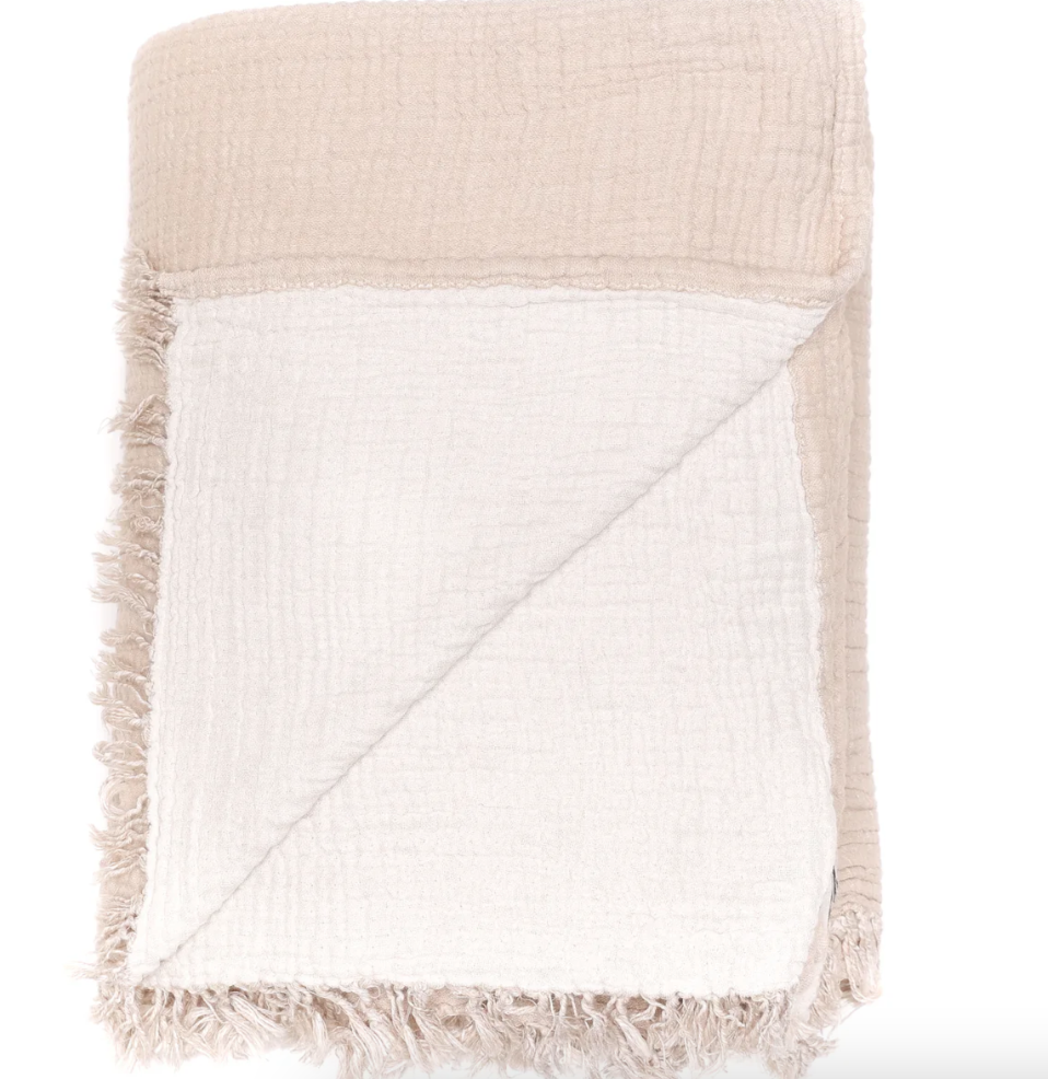 Tofino Towel Co. CAPELLA Muslin Throw
