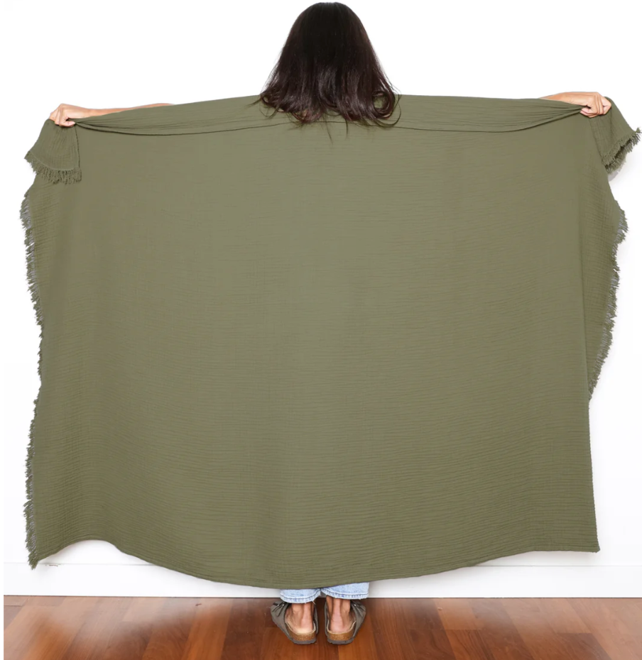 Tofino Towel Co. CAPELLA Muslin Throw