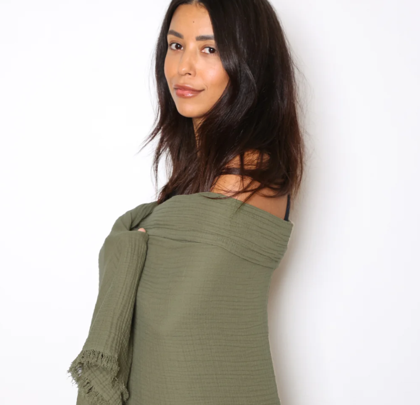 Tofino Towel Co. CAPELLA Muslin Throw