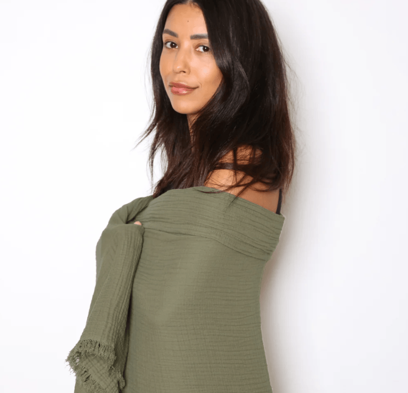 Tofino Towel Co. CAPELLA Muslin Throw