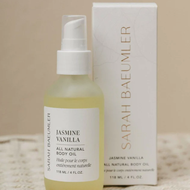 Sarah Baeumler Jasmine Vanilla Body Oil
