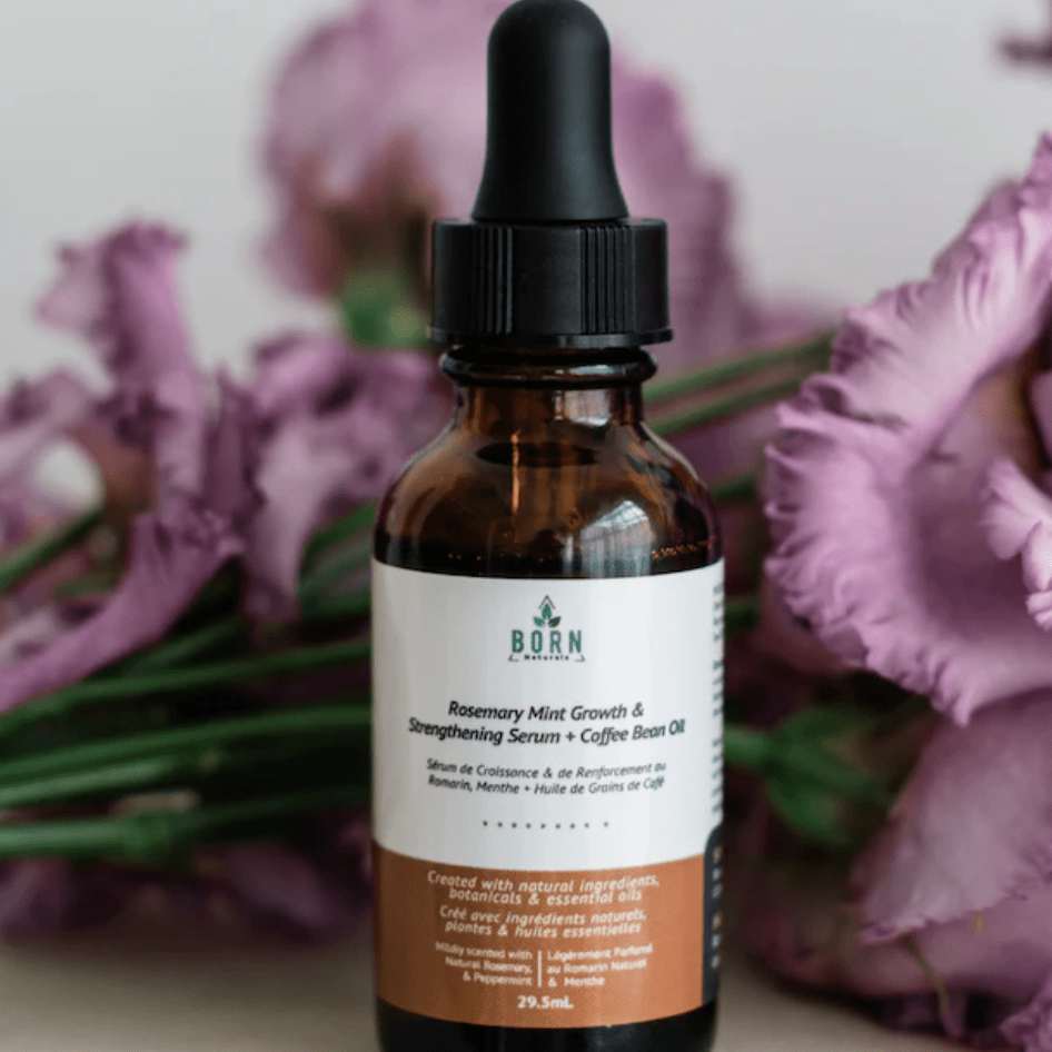 Born Naturals Rosemary Mint Growth & Strengthening Scalp Serum