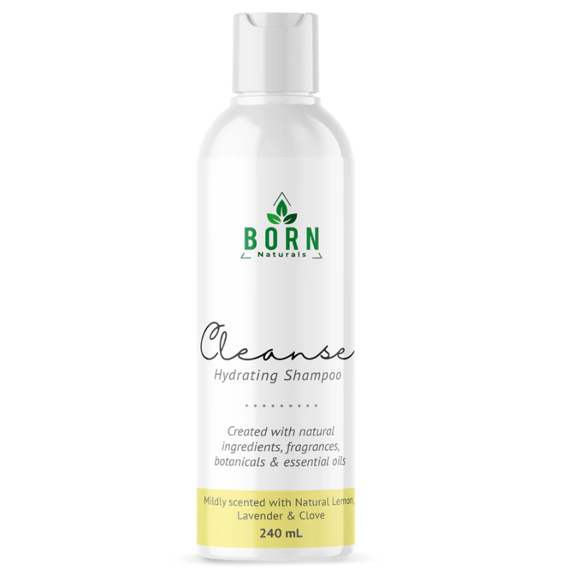 Born Naturals CLEANSE Scalp Detox Sulfate Free Hydrating Shampoo