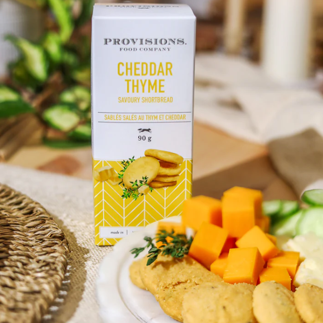 Provisions Food Co. Savoury Shortbreads - Cheddar & Thyme