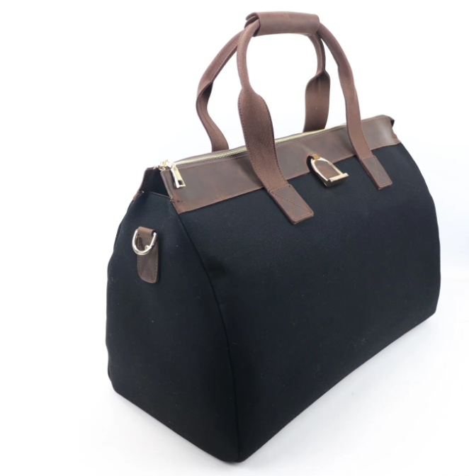 Oakbark & Chrome Weekender Bag
