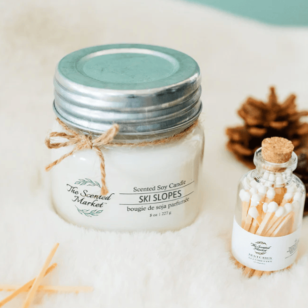 The Scented Market - SKI SLOPES Soy Wax Candle
