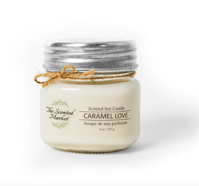 The Scented Market - CARAMEL LOVE Soy Wax Candle