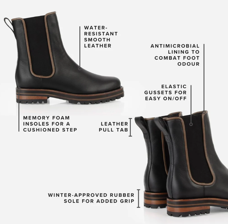 Poppy Barley - The DECADE Chelsea Boot