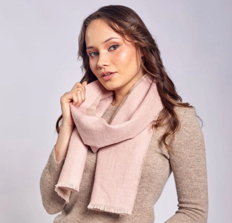 Andes Connection Double Sided Alpaca Scarf