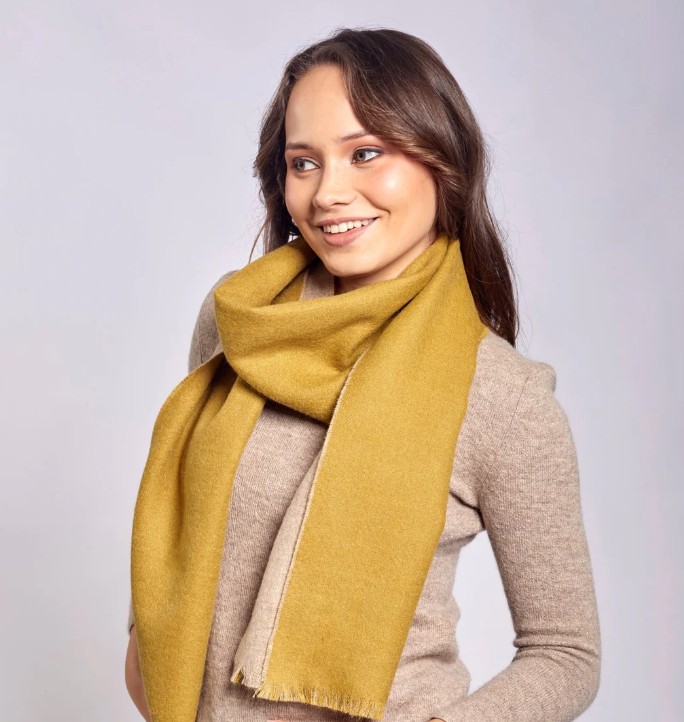 Andes Connection Double Sided Alpaca Scarf