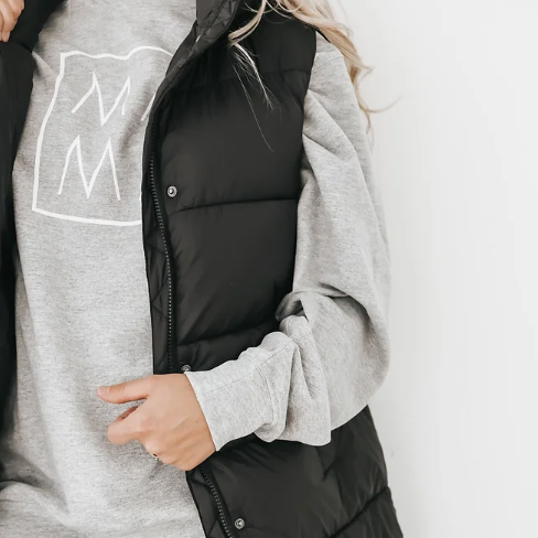 ASHCO Hooded Puffer Vest