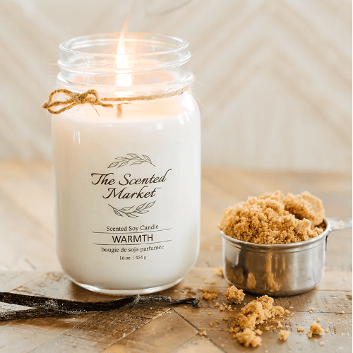 The Scented Market - WARMTH Soy Wax Candle