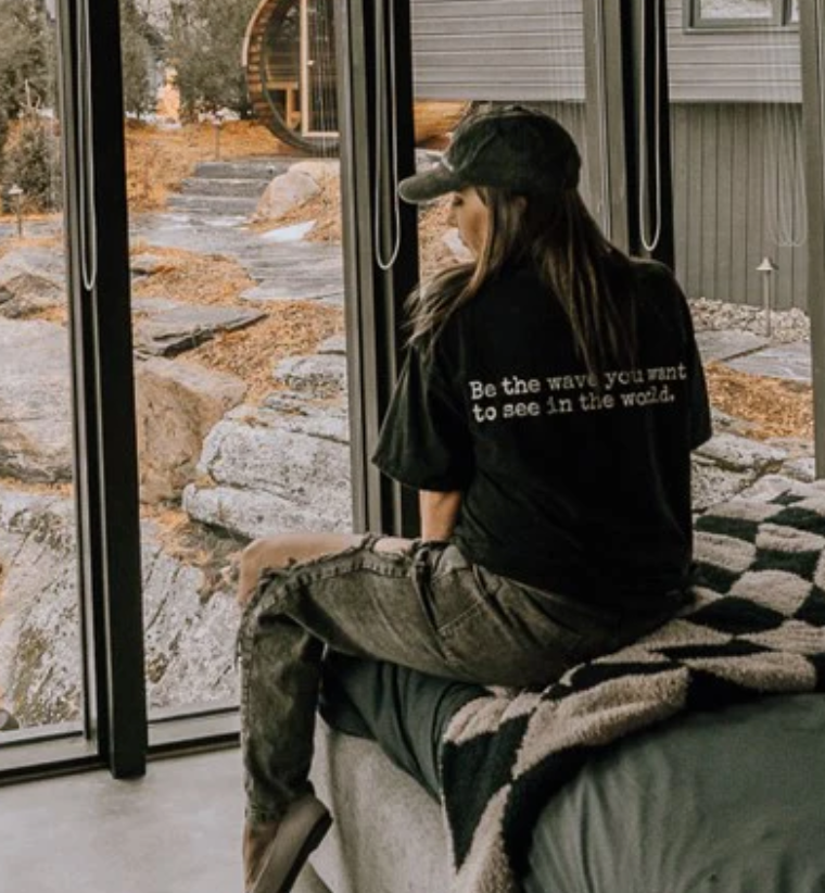 Canoe & Lake Mineral Wash Festival Tee