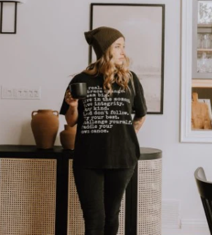 Canoe & Lake Mineral Wash Festival Tee