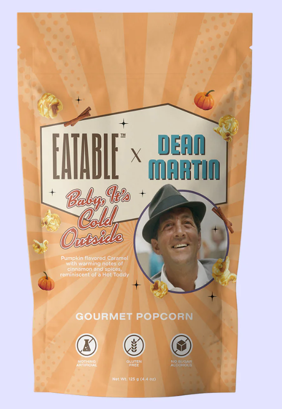 EATABLE Gourmet Popcorn - Dean Martin Trio Gift Set (Limited Edition)
