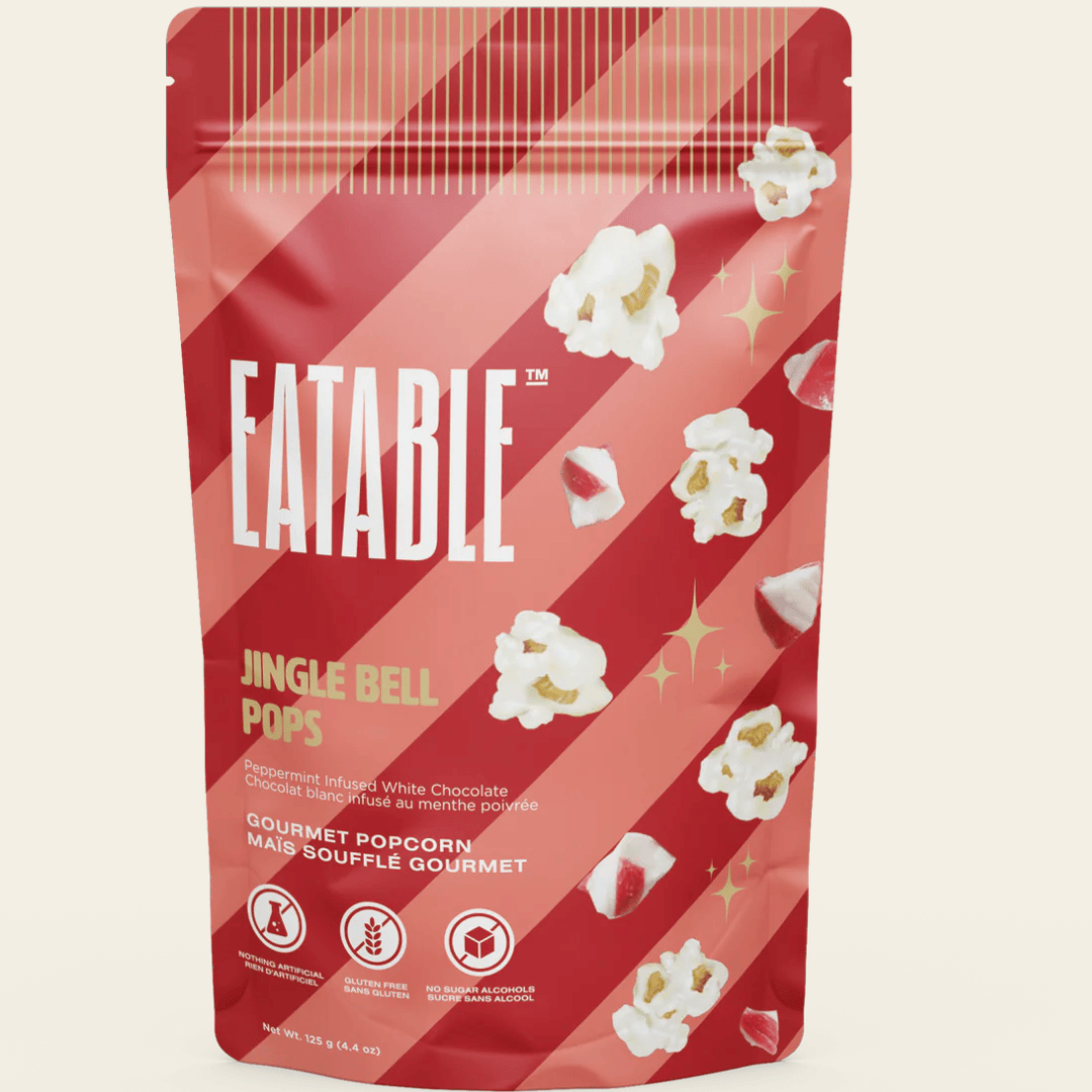 EATABLE Gourmet Popcorn - Jingle Bell Pops