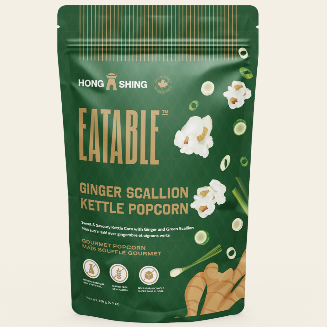 EATABLE Gourmet Popcorn - Ginger Scallion Kettle Corn (Limited Edition)