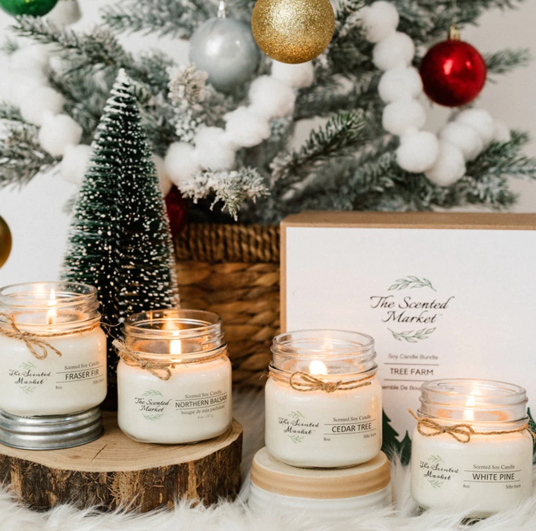 The Scented Market - TREE FARM Candles Gift Box