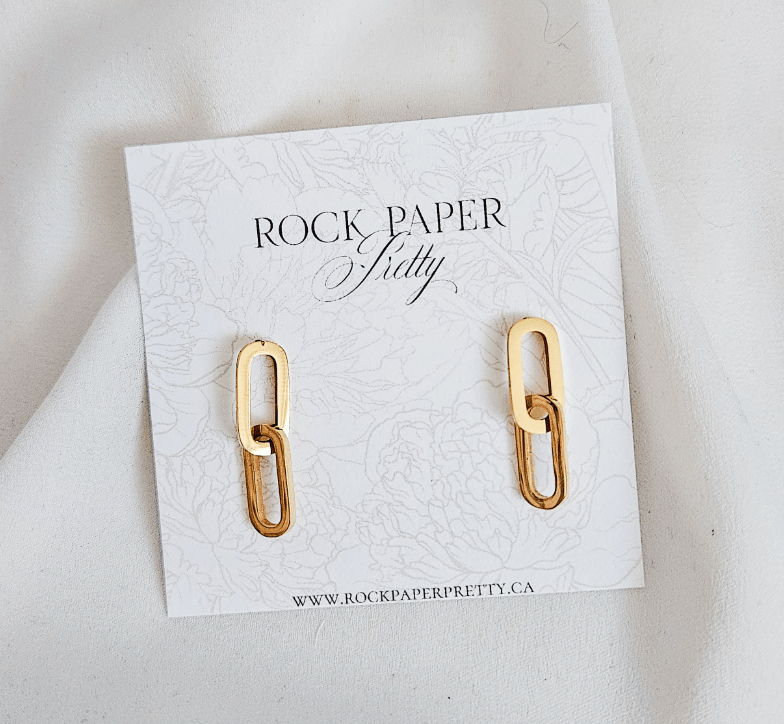 Rock Paper Pretty - Lumi Geo Earrings