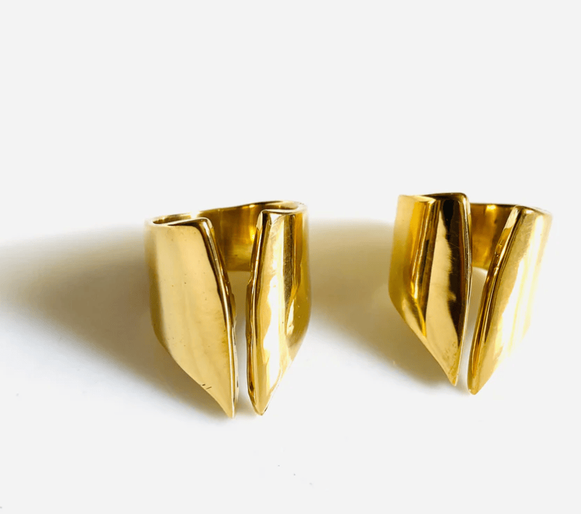 Love Not Fear HUNTRESS Brass Ring