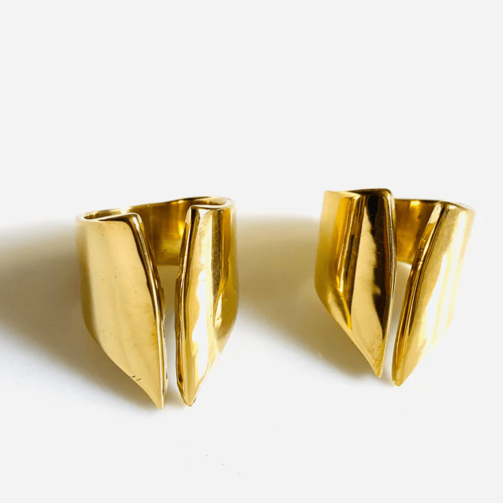 Love Not Fear HUNTRESS Brass Ring