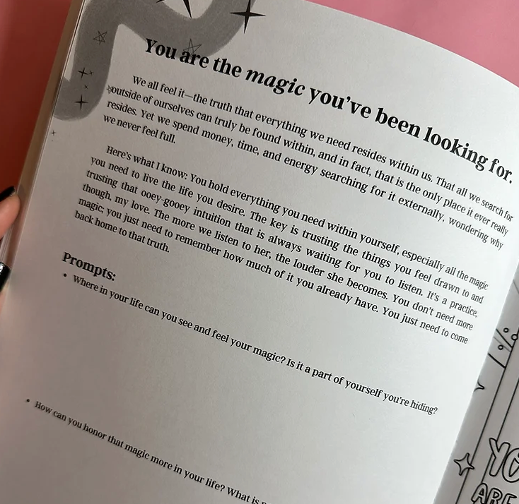 Stephanie Chinn Art - Taking Up Space Guided Colouring Book