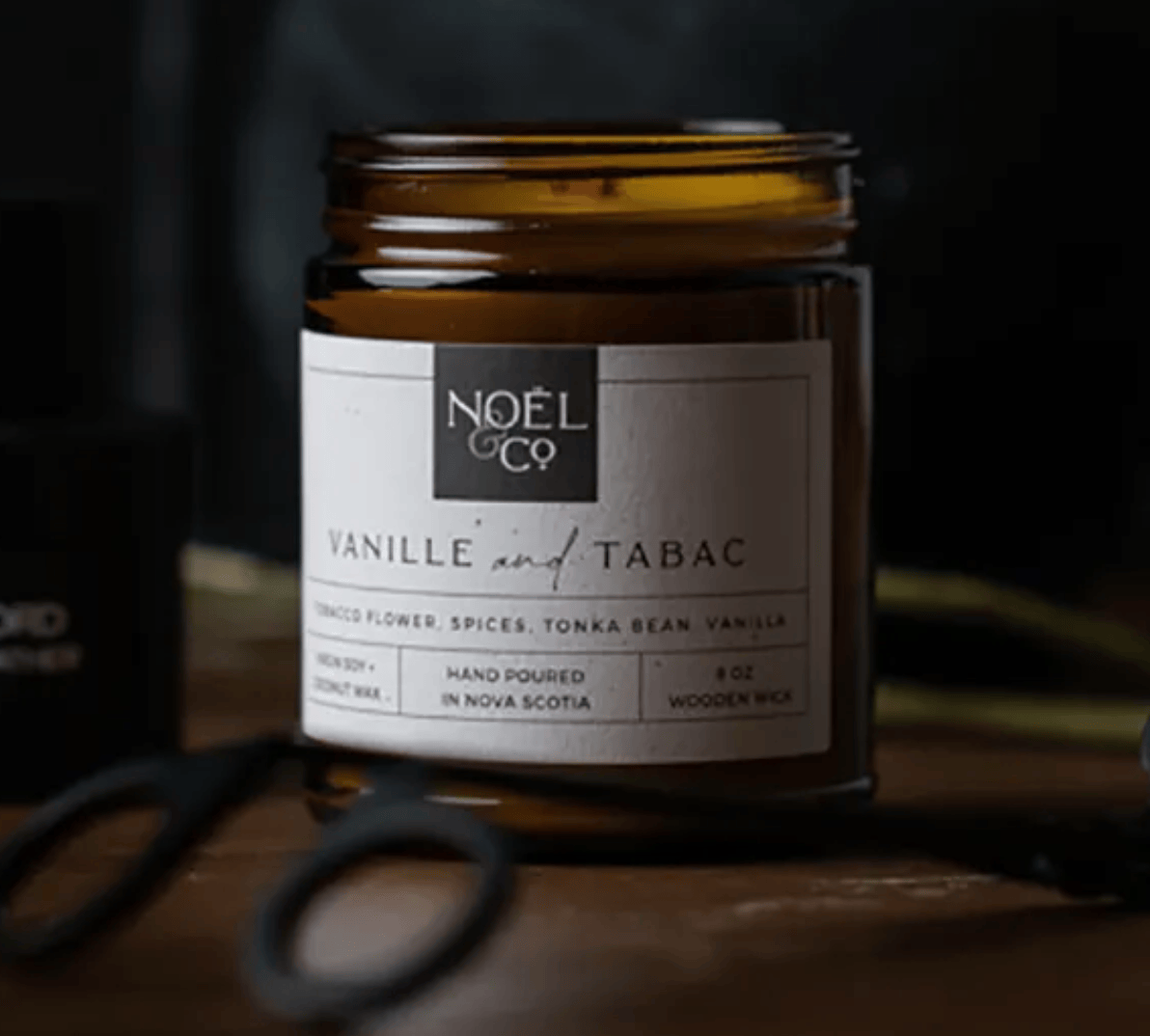 NOËL & CO Vanille + Tabac 8oz Candle