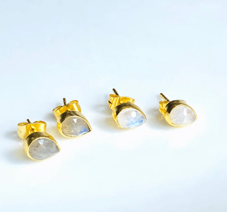 Love Not Fear GEMSTONE STUD Earrings