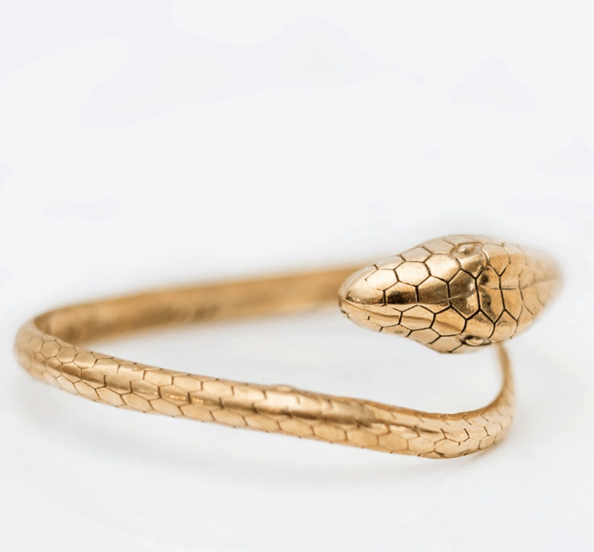 Love Not Fear KUNDALINI Brass Cuff