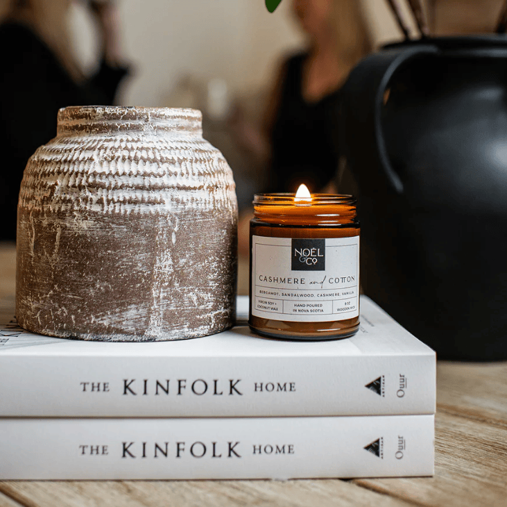 NOËL & CO Cashmere + Cotton 8oz Candle
