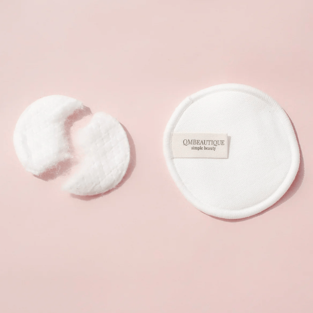 QMBeautique Reusable Bamboo & Cotton Rounds