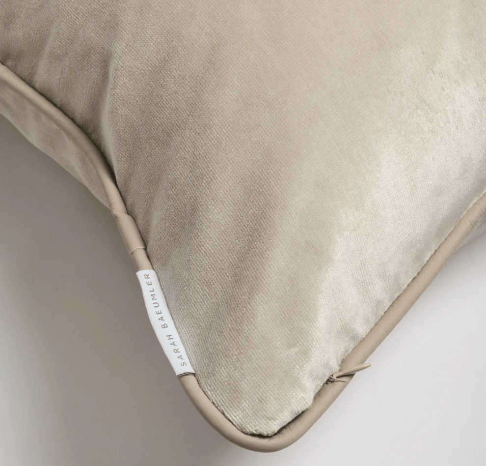 Sarah Baeumler Decorative Accent Pillow - Pale Oak