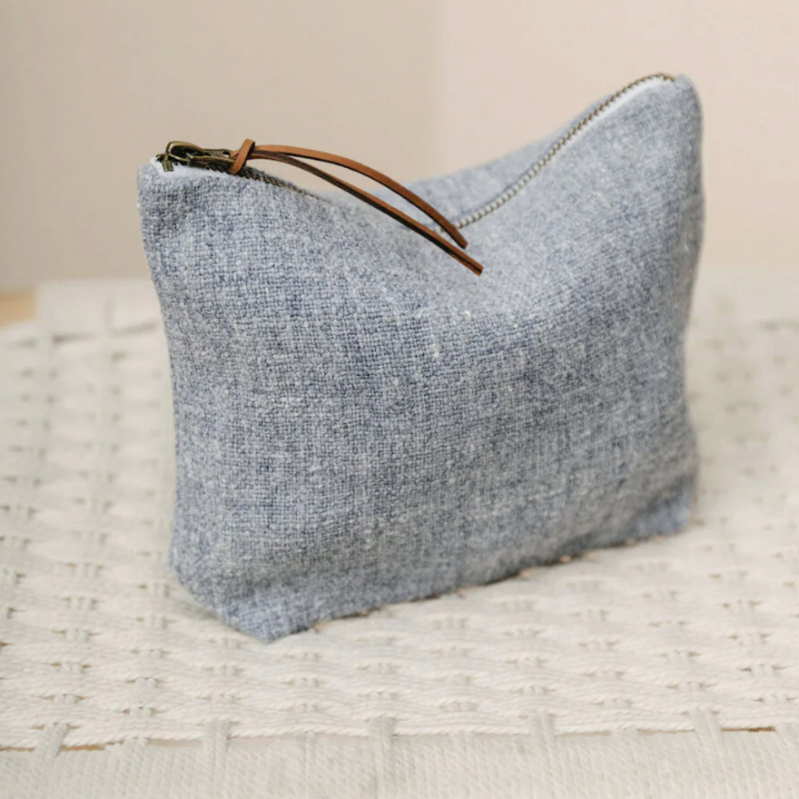 Sarah Baeumler Linen Accessories Pouch