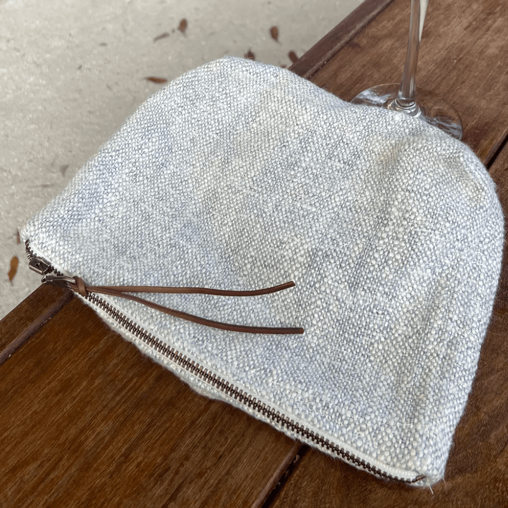 Sarah Baeumler Linen Accessories Pouch