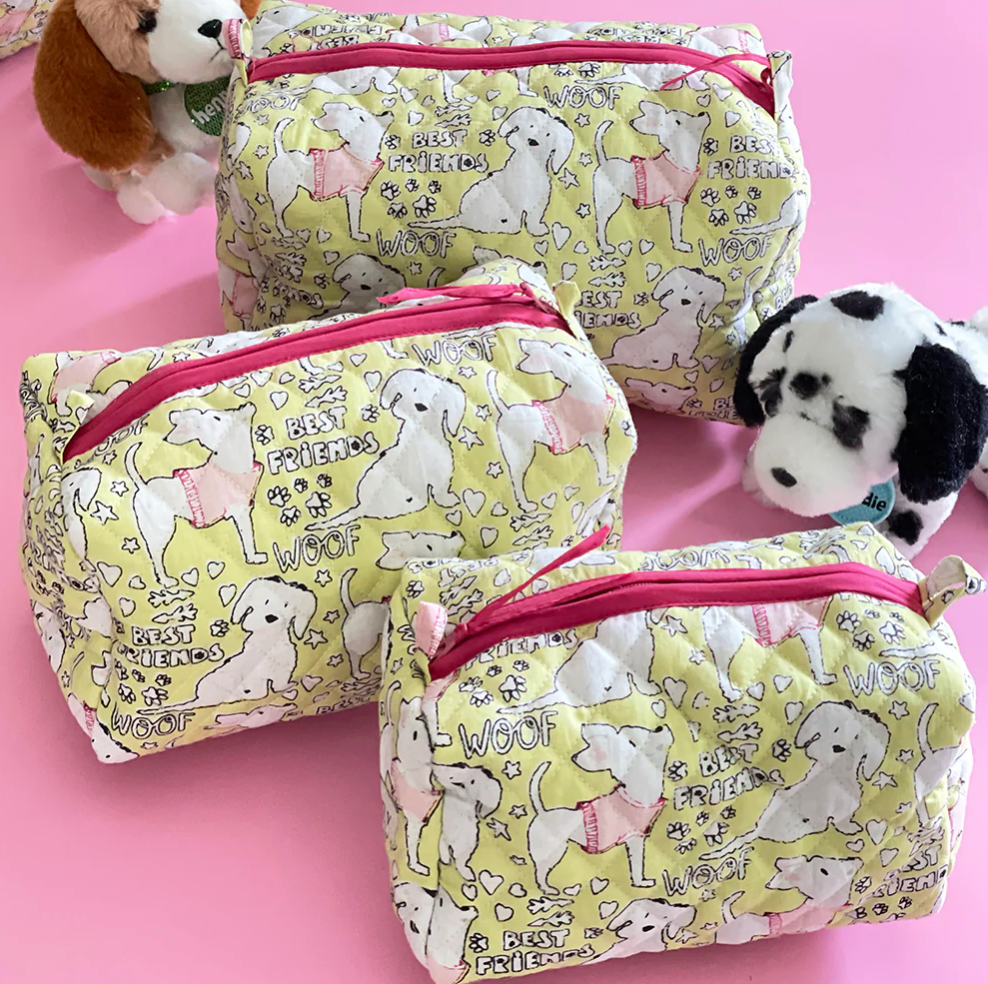 Mahogany WOOF FRIENDS Pouch