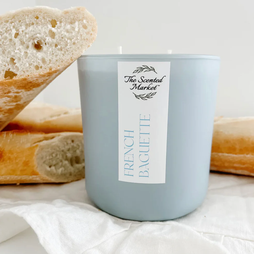 The Scented Market - FRENCH BAGUETTE 12oz Soy Wax Candle